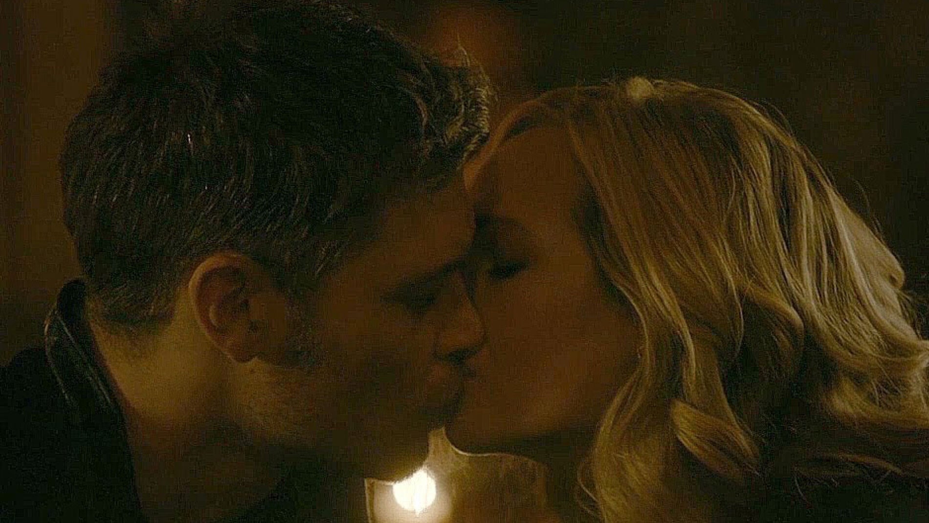 Klaus y Caroline en 'The Originals'
