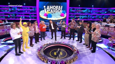 Los fowellers invaden el plató de '¡Ahora Caigo!'