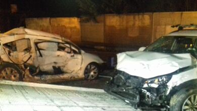 Un muerto y seis heridos tras un choque frontal en la carretera C-35 a su paso por Llinars del Vallès