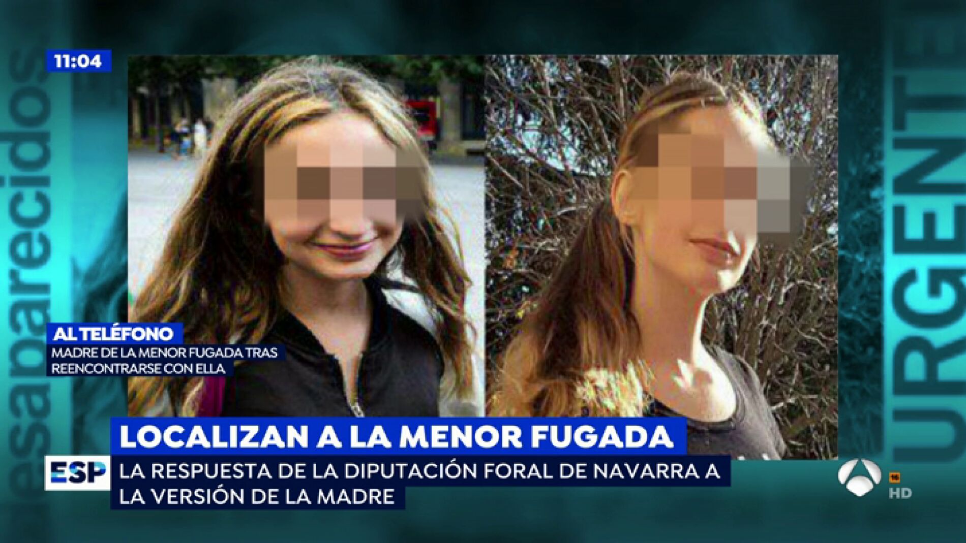 Encuentran a la joven de 15 a&ntilde;os desaparecida en Navarra: "Mi hija y yo tenemos muchas conversaciones pendientes"