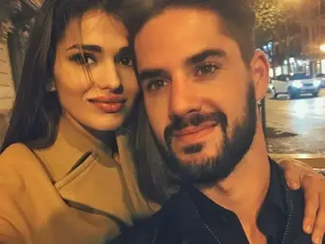 Isco Alarcón y Sara Sálamo Isco Alarcón y Sara Sálamo