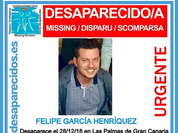 Desaparecido en Las Palmas de Gran Canaria Desaparecido en Las Palmas de Gran Canaria