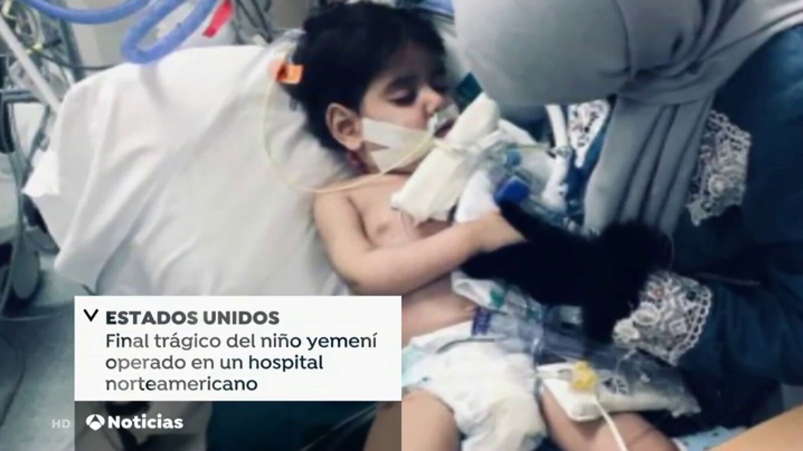 Muere el niño yemení cuya madre demandó al Gobierno de EEUU para poder atenderle