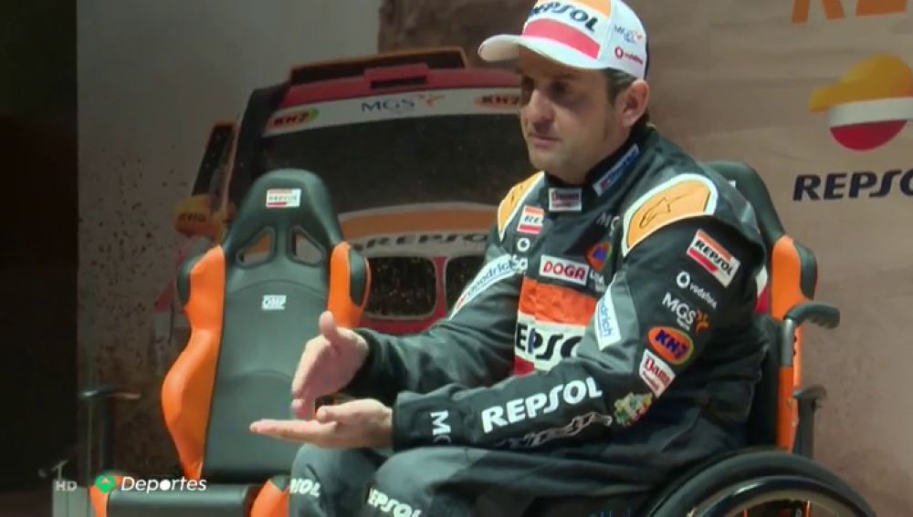 Isidre Esteve, con ganas de disputar su 14º Dakar: "Es el máximo exponente de deporte inclusivo"