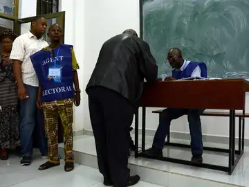 Los colegios electorales abrieron hoy en la República Democrática del Congo Los colegios electorales abrieron hoy en la República Democrática del Congo