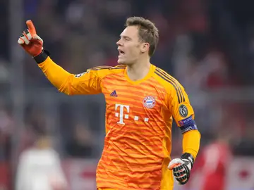 Manuel Neuer, con el Bayern Manuel Neuer, con el Bayern