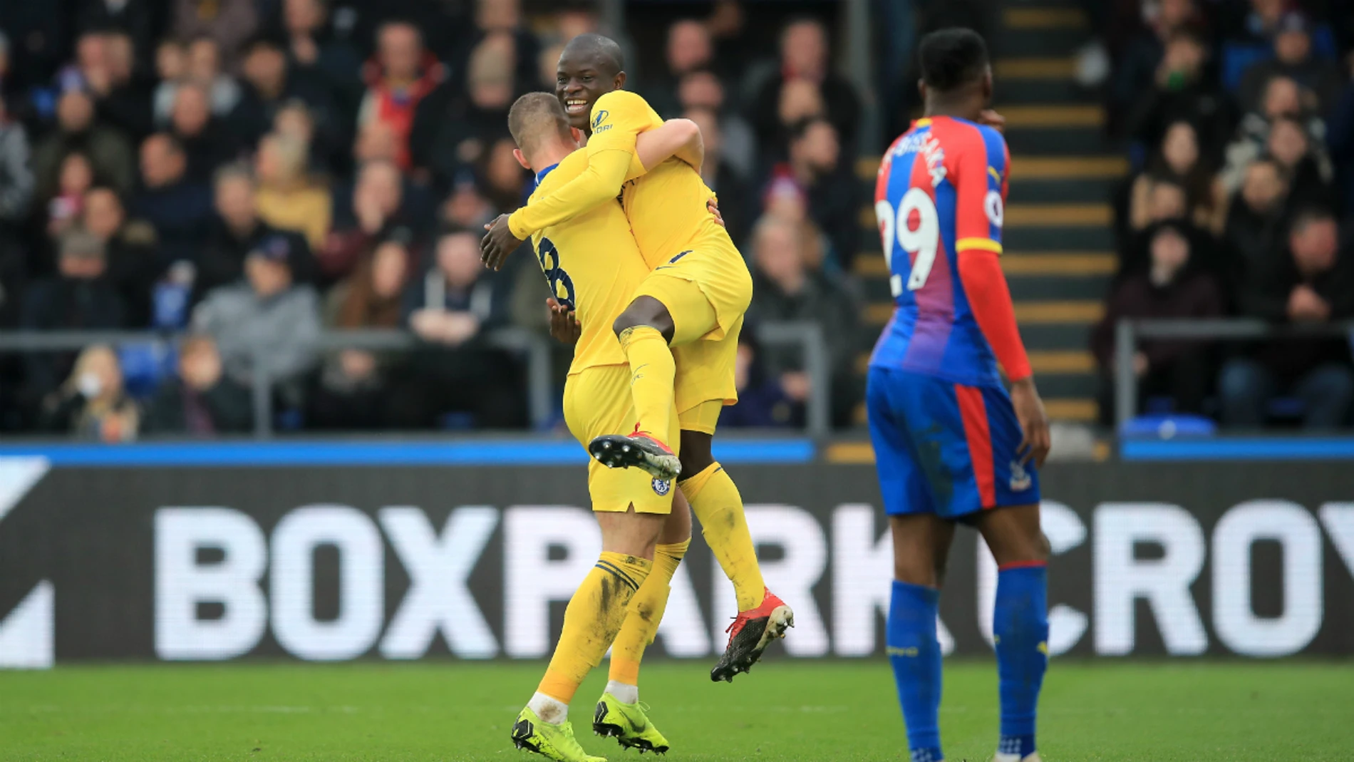 El Chelsea celebra un gol El Chelsea celebra un gol
