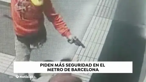 Los trabajadores y pasajeros de Barcelona piden al ayuntamiento aumentar la seguridad en el metro Los trabajadores y pasajeros de Barcelona piden al ayuntamiento aumentar la seguridad en el metro