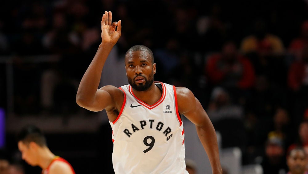Serge Ibaka, con los Raptors