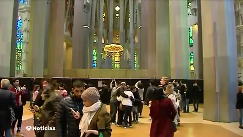 Así fue la detención del hombre que entró en la Sagrada familia Así fue la detención del hombre que entró en la Sagrada familia