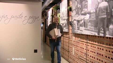 Los independentistas boicotean una pizzer&iacute;a de Barcelona por no tener la carta en catal&aacute;n
