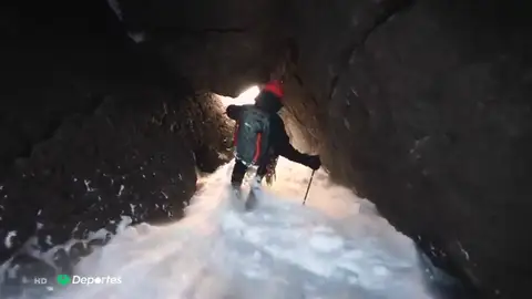 Aymar Navarro, el esquiador español más extremo: "Tienes que tener ese punto de locura para saber sufrir" Aymar Navarro, el esquiador español más extremo: "Tienes que tener ese punto de locura para saber sufrir"