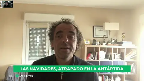 Carlos Pauner, tras estar atrapado en la Antártida en Navidad: "Nos vimos sorprendidos por niebla, nubes y viento" Carlos Pauner, tras estar atrapado en la Antártida en Navidad: "Nos vimos sorprendidos por niebla, nubes y viento"