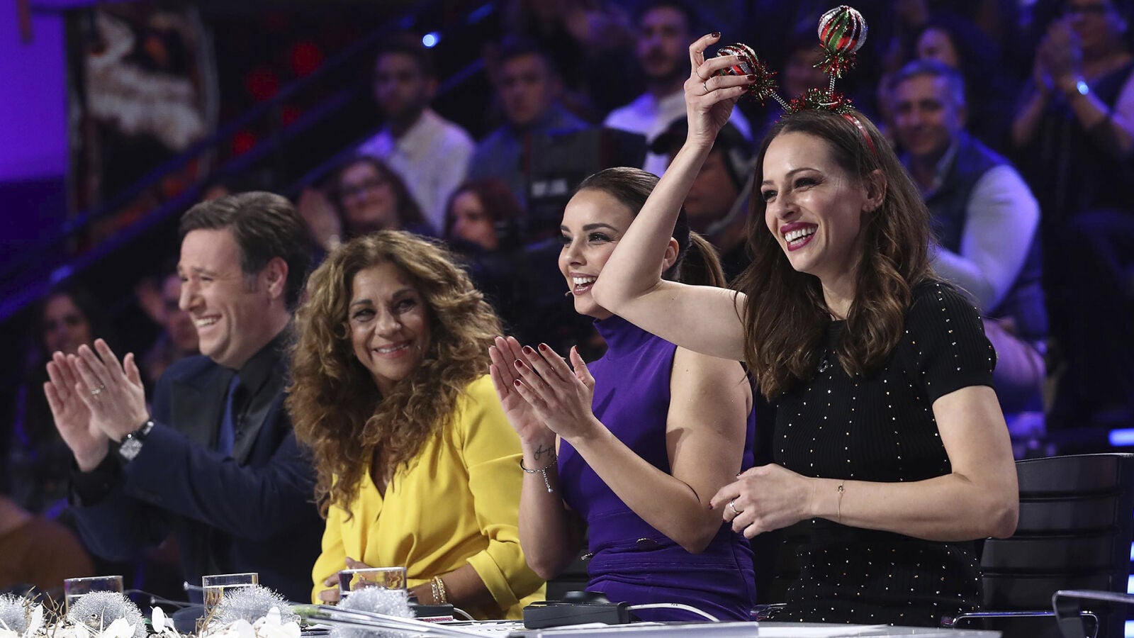Eva González valora a Paulina Rubio en su actuación en el Concierto de Año Nuevo de 'Tu cara me suena'