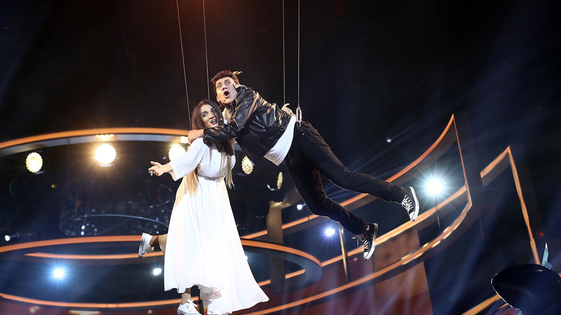 La divertida y ca&oacute;tica imitaci&oacute;n de Silvia Abril y Jos&eacute; Corbacho como Amaia Romero y Alfred Garc&iacute;a 