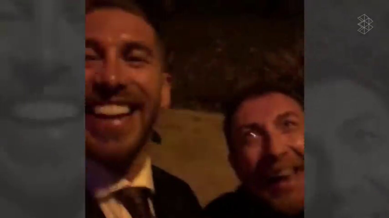 Sergio Ramos y Pablo Motos, juntos para celebrar la llegada de 2019: 