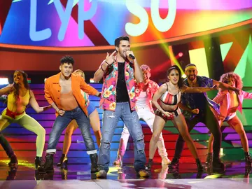 Fran Dieli calienta el Concierto de Año Nuevo con 'Calypso' de Luis Fonsi Fran Dieli calienta el Concierto de Año Nuevo con 'Calypso' de Luis Fonsi