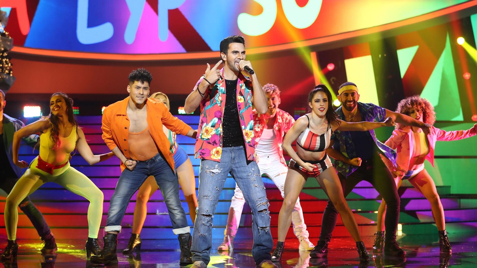 Fran Dieli calienta el Concierto de A&ntilde;o Nuevo con 'Calypso' de Luis Fonsi