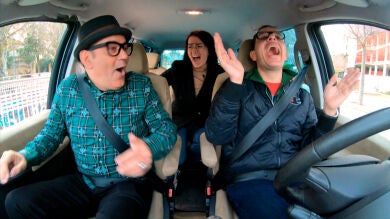 Silvia Abril y José Corbacho la lían de camino al Concierto de Año Nuevo de ‘Tu cara me suena’
