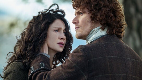 Claire y Jamie de 'Outlander'