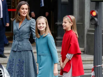 La princesa Leonor y la infanta Sofía La princesa Leonor y la infanta Sofía