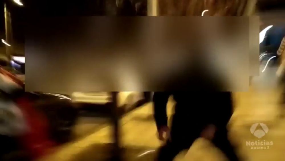 Brutal agresión de un portero de discoteca a un cliente en Pamplona