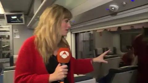 Antena 3 Noticias hace el recorrido en tren de los 400 kilómetros que separan Madrid y Badajoz Antena 3 Noticias hace el recorrido en tren de los 400 kilómetros que separan Madrid y Badajoz