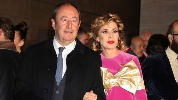 Ágatha Ruiz de la Prada y Luis Miguel Rodríguez