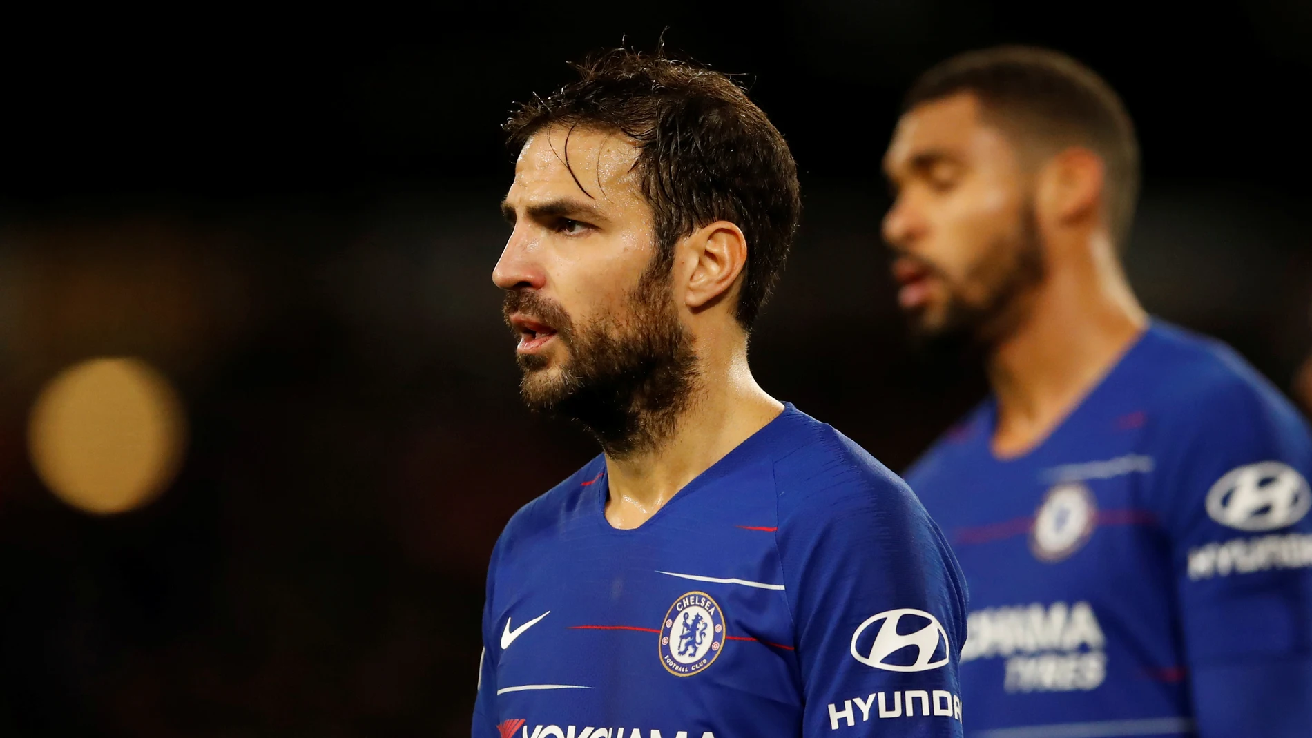 Cesc Fàbregas en un partido con el Chelsea Cesc Fàbregas en un partido con el Chelsea