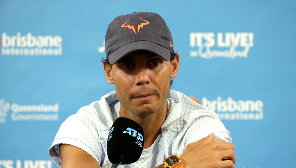 Rafa Nadal anuncia que no disputará el torneo de Brisbane