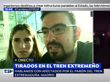 Afectados por el tren de Extremadura Afectados por el tren de Extremadura