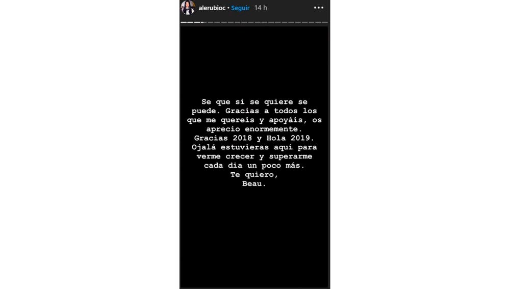 Stories de Alejandra Rubio