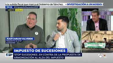 El presidente de 'Stop Impuesto Sucesiones' en contra de la subida del impuesto de sucesiones: 