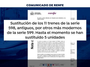 Renfe investigará la avería del tren Badajoz-Madrid y completará la sustitución de once trenes