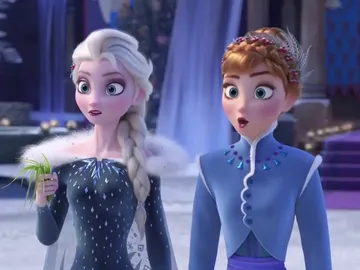 Elsa y Anna en 'Frozen' Elsa y Anna en 'Frozen'