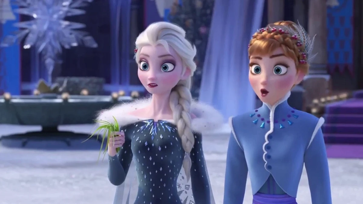 Elsa y Anna en 'Frozen'