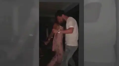 El baile de Messi y Antonella El baile de Messi y Antonella