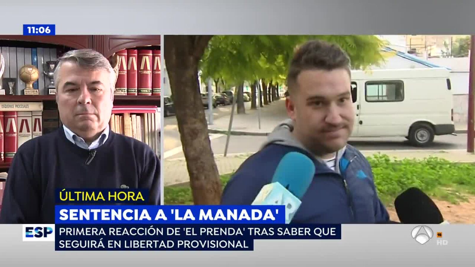 'El Prenda' satisfecho de seguir en libertad 