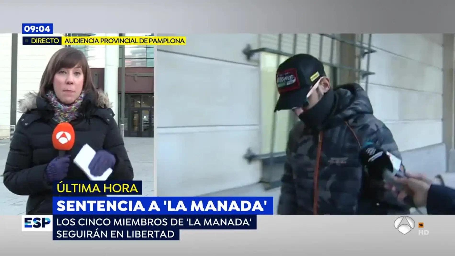 Los cinco miembros de 'La Manada' quedan en libertad provisional 