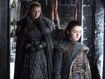 Sansa y Arya en 'Juego de Tronos'