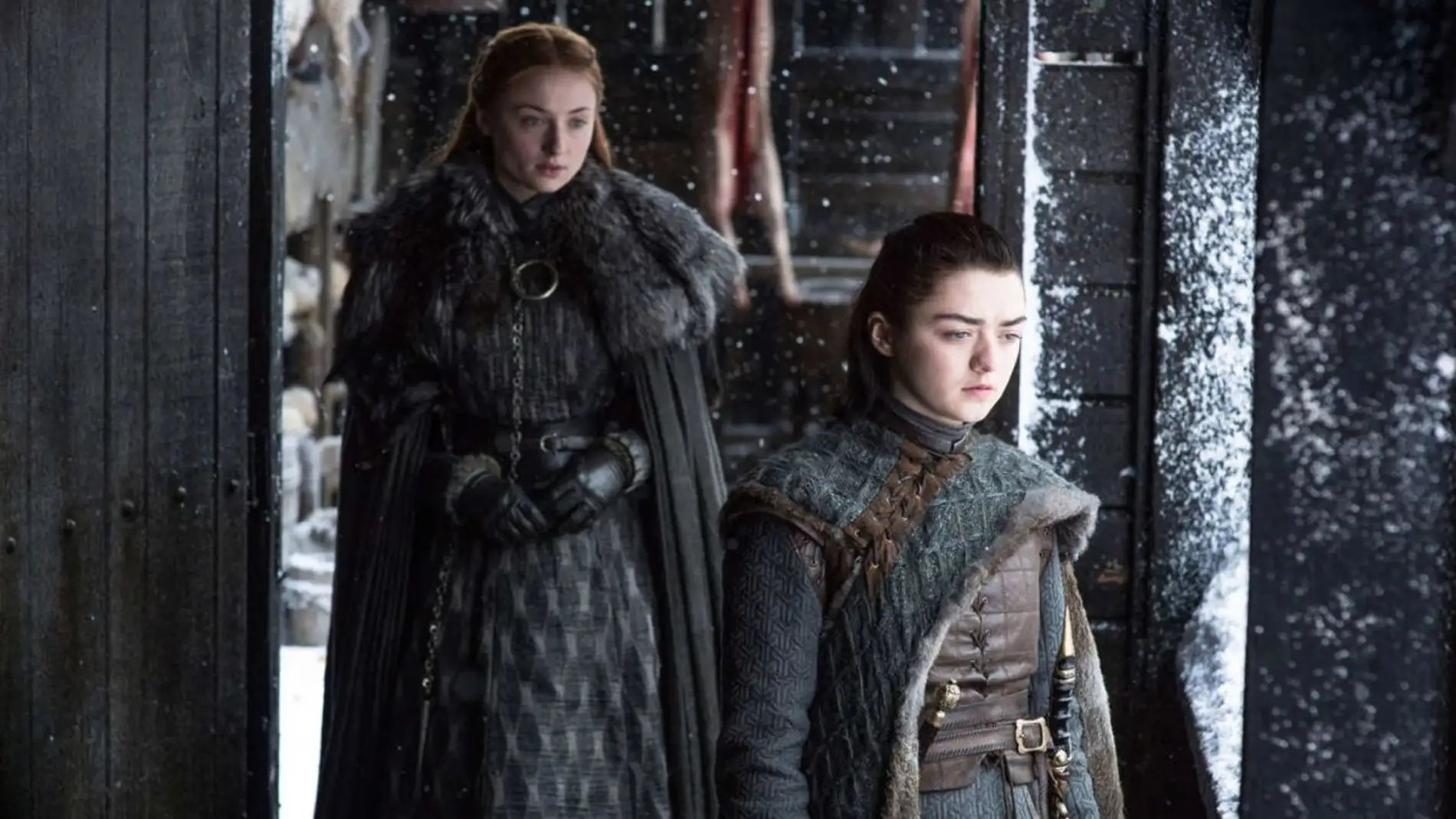Sansa y Arya en 'Juego de Tronos'