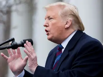 El presidente de EEUU, Donald Trump El presidente de EEUU, Donald Trump
