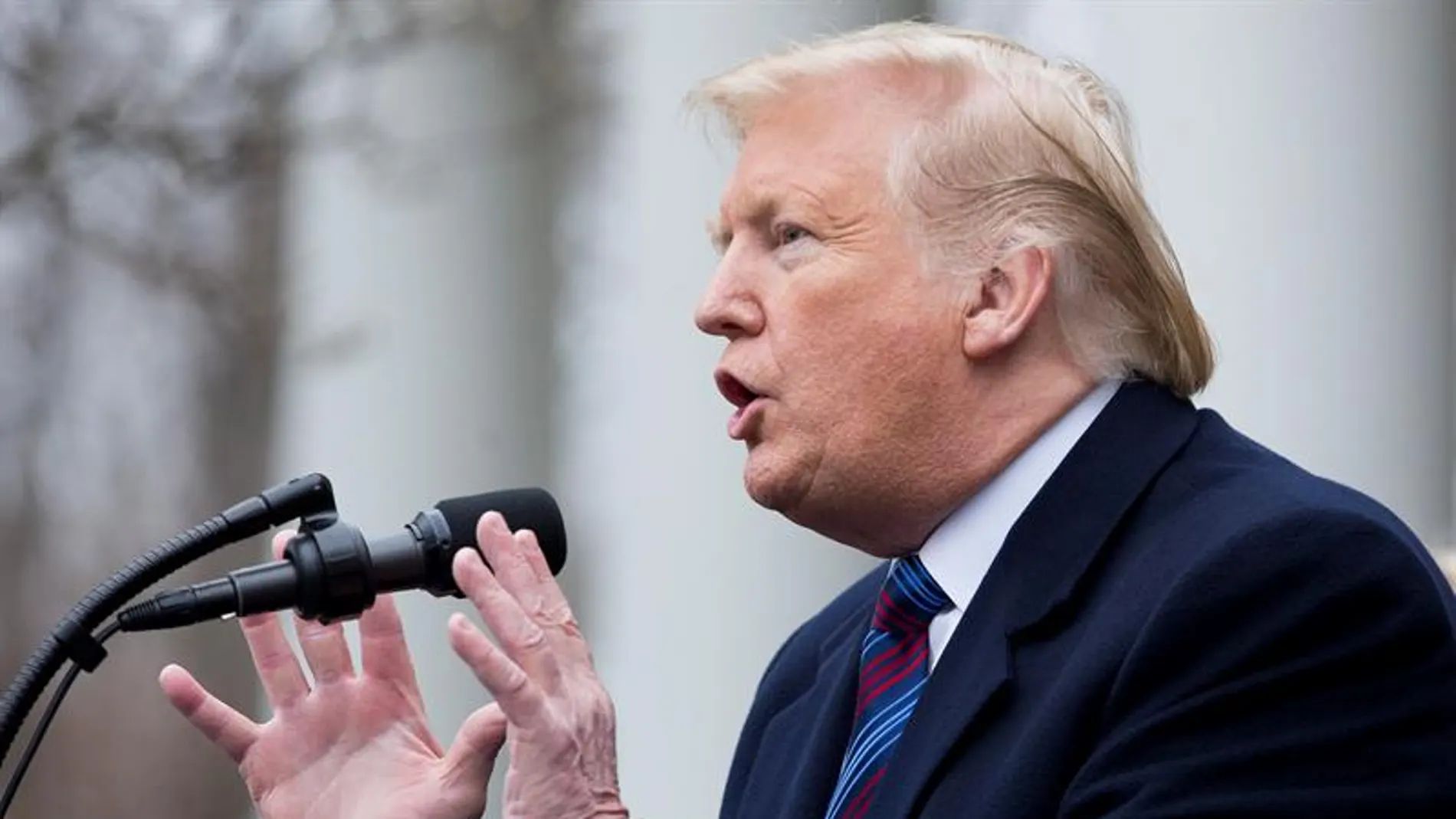 El presidente de EEUU, Donald Trump El presidente de EEUU, Donald Trump