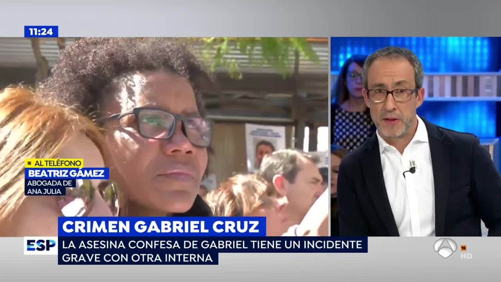 Ana Julia se pelea con otra reclusa 