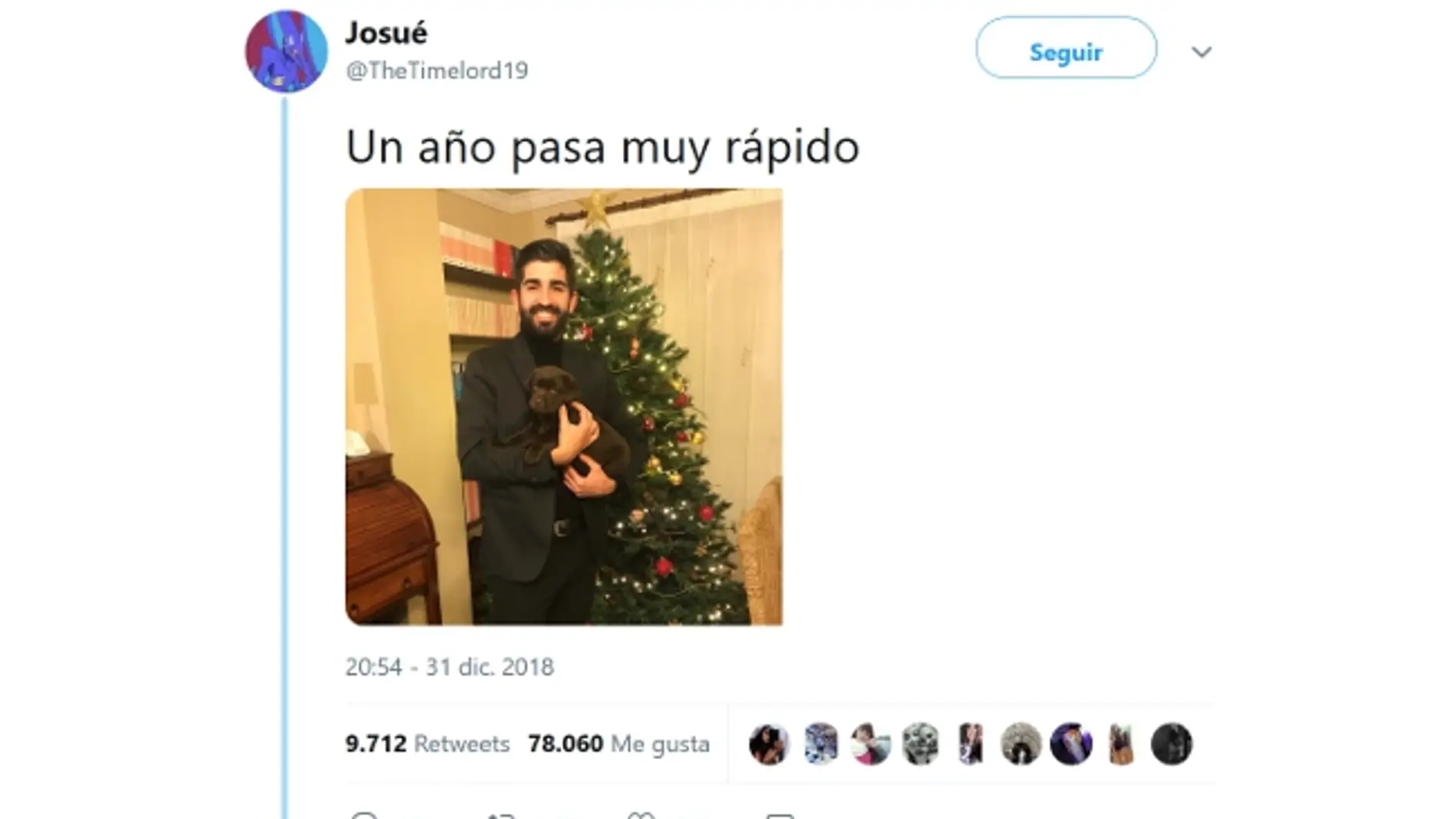 Un año pasa muy rápido
