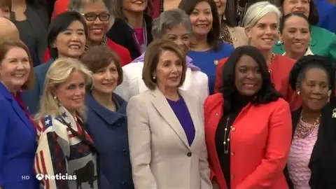 Nancy Pelosi, la nueva rival de Trump: "No vamos a construir el muro" Nancy Pelosi, la nueva rival de Trump: "No vamos a construir el muro"
