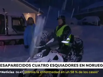 Cuatro esquiadores continúan desaparecidos en Noruega Cuatro esquiadores continúan desaparecidos en Noruega