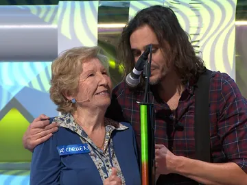 Mari Carmen se convierte en integrante de la banda de 'La ruleta de la suerte' Mari Carmen se convierte en integrante de la banda de 'La ruleta de la suerte'