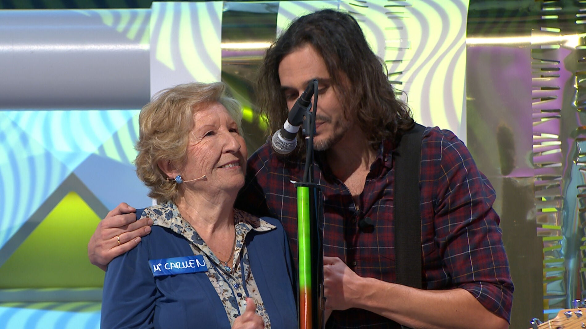 Mari Carmen se convierte en integrante de la banda de 'La ruleta de la suerte'