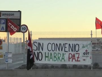 Nueva jornada de paro de los trabajadores de Amazon en plena campaña de Reyes